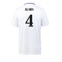 Real Madrid David Alaba #4 Fußballbekleidung Heimtrikot 2022-23 Kurzarm